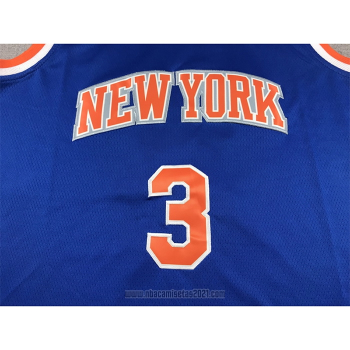 Camiseta New York Knicks Josh Hart #3 Icon Azul